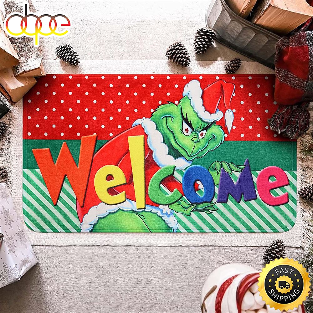 Grinches_Christmas_Door_Mat_Indoor_Outdoor_Welcome_Rug