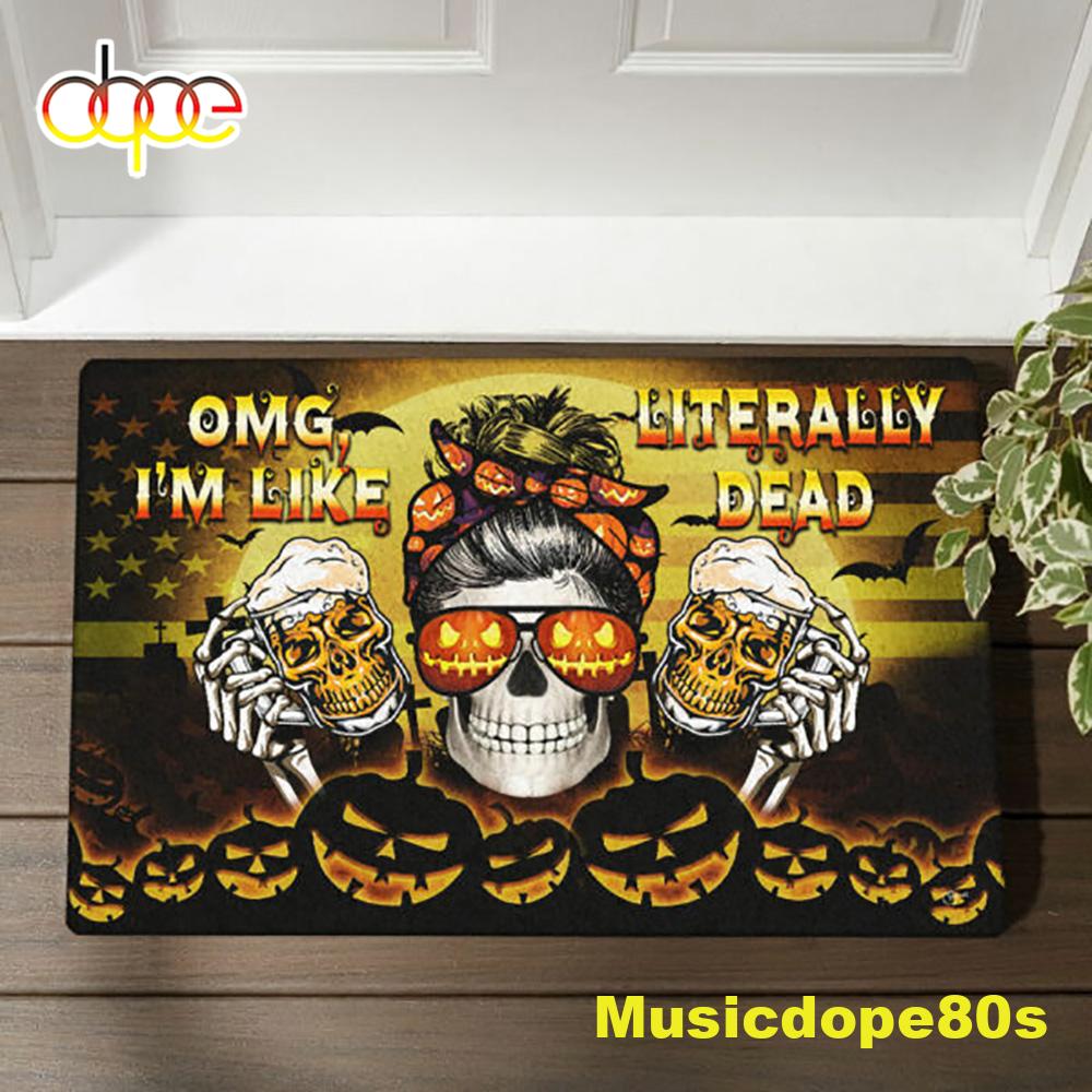 Halloween_2022_Skull_OMG_I_m_Like_Literally_Dead_Halloween_Doormat