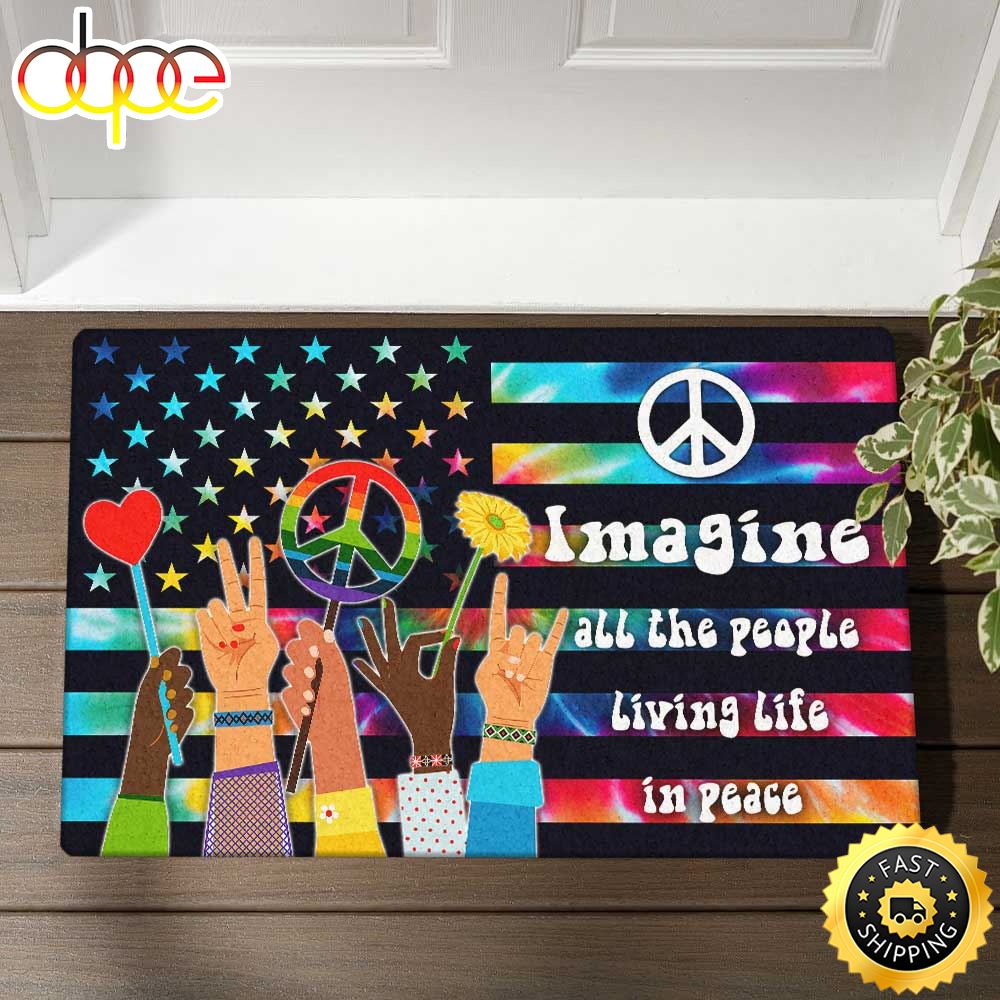 Hippie_Doormat_Imagine_All_The_People_Living_Life_In_Peace_s1r0mz