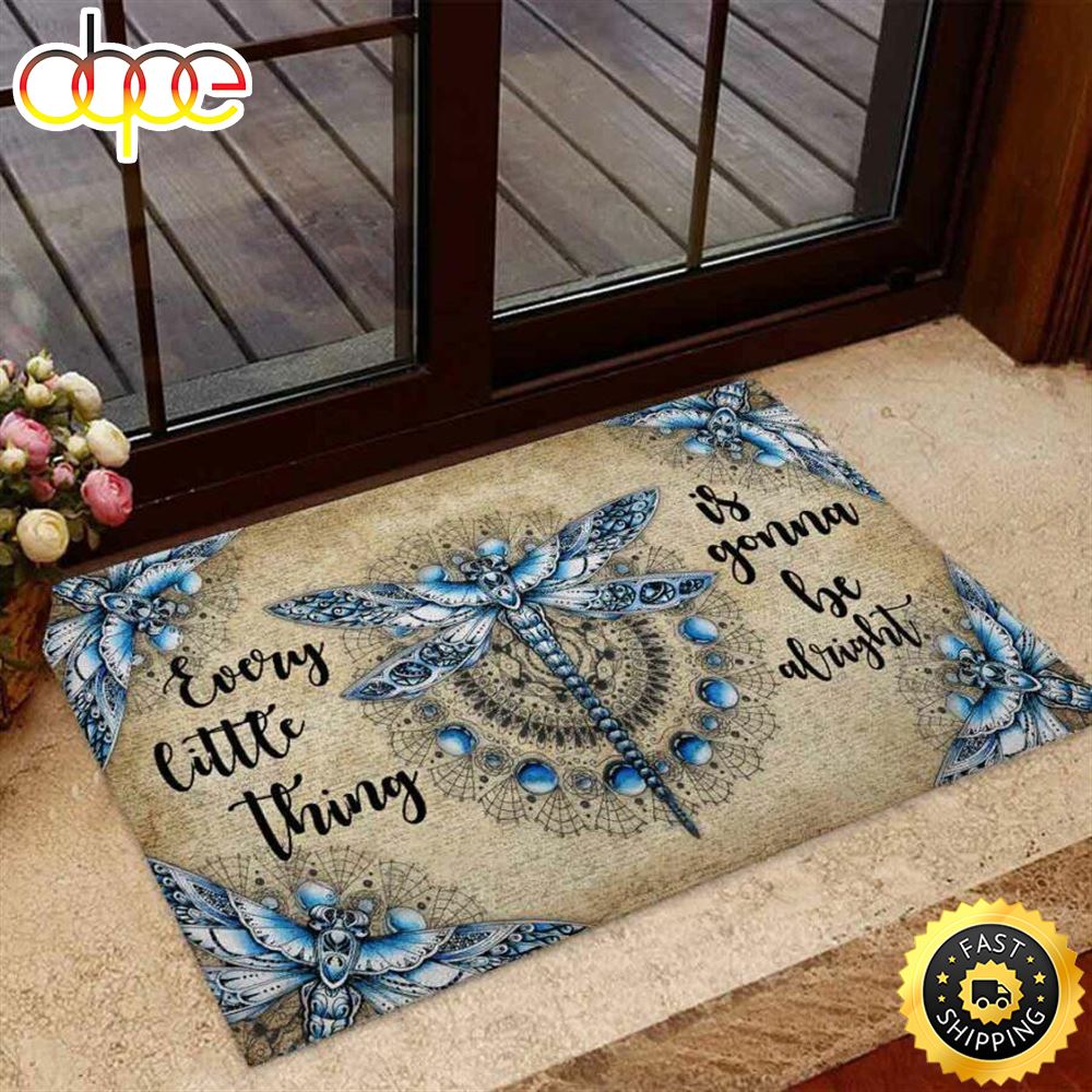 Impressive_Blue_Dragonfly_Hippie_Design_Every_Little_Thing_Doormat_uxrpxy