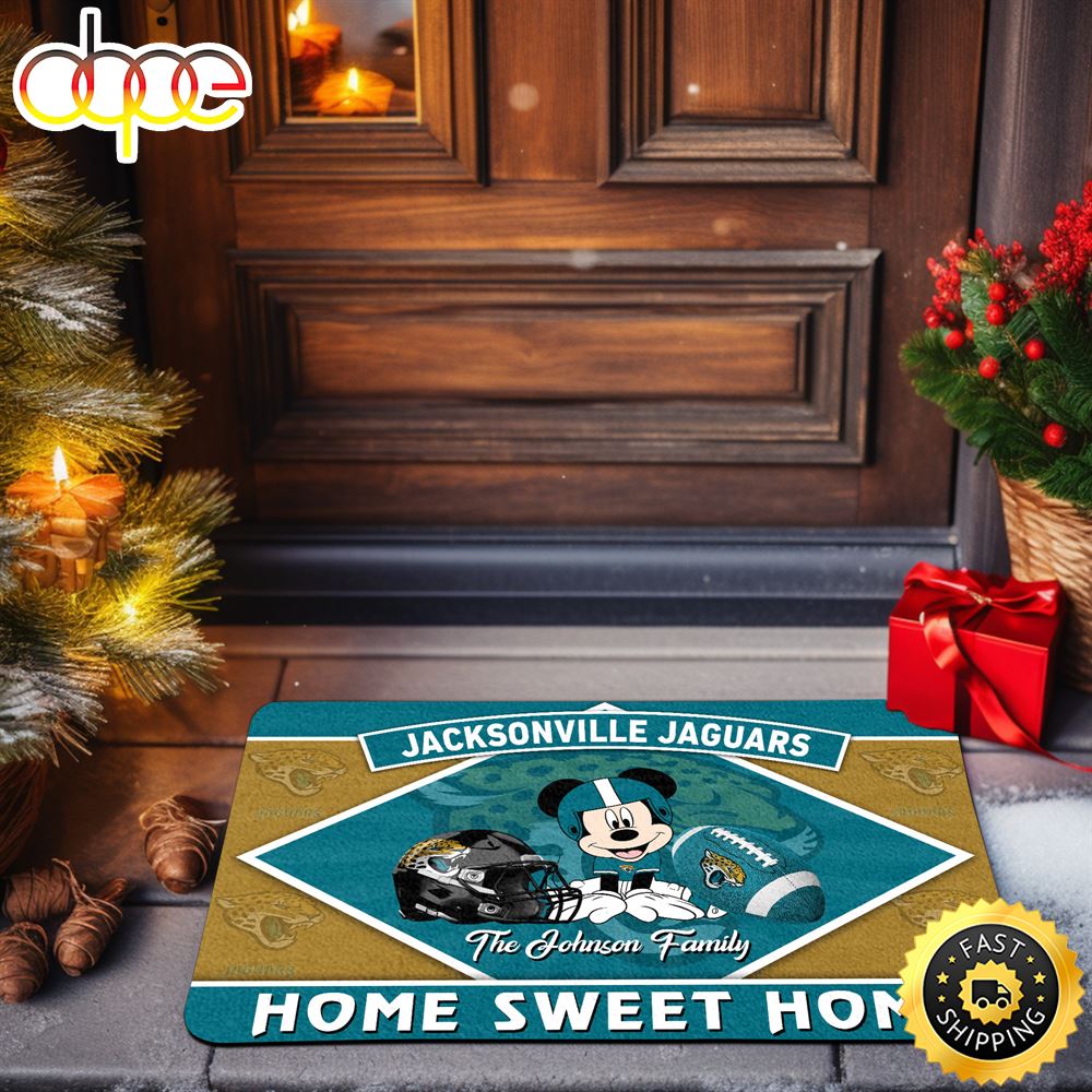 Jacksonville_Jaguars_Doormat_Custom_Your_Family_Name_Sport_Team_And_Mickey_Mouse_NFL_Doormat_efp2tw