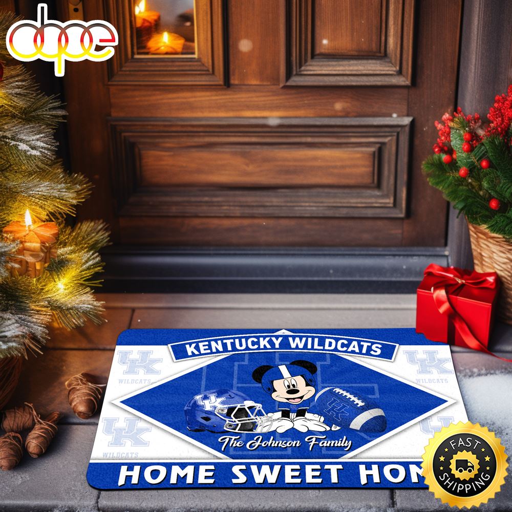 Kentucky_Wildcats_Doormat_Custom_Your_Family_Name_Sport_Team_And_MK_Doormat_FootBall_Fan_Gifts_EHIVM-52722_-_ArtsyWoodsy.Com_zs8xvm