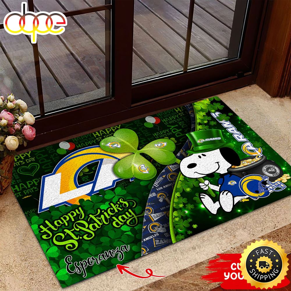 Los_Angeles_Rams_NFL-Custom_Doormat_The_Celebration_Of_The_Saint_Patrick_s_Day_svqslc