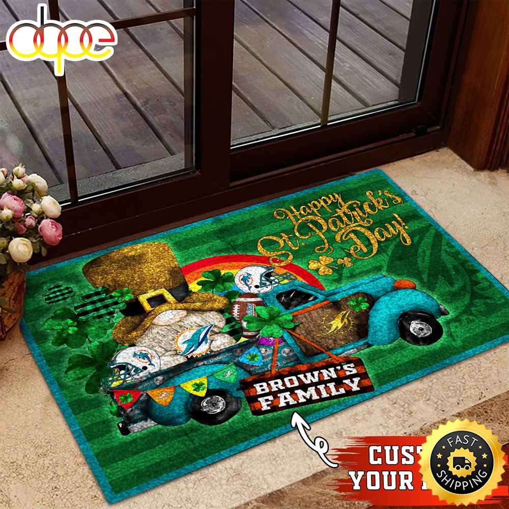 Miami_Dolphins_NFL-Custom_Doormat_For_The_Celebration_Of_Saint_Patrick_s_Day_d12mo6