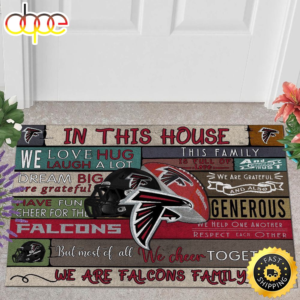 NFL Atlanta Falcons Quote All Over Print 3d Doormats -