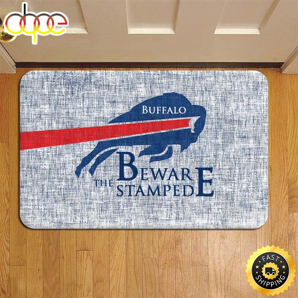 NFL_Football_Buffalo_Bills_NFL_Football_Door_Mat_Foot_Rug_Doormat_Steps