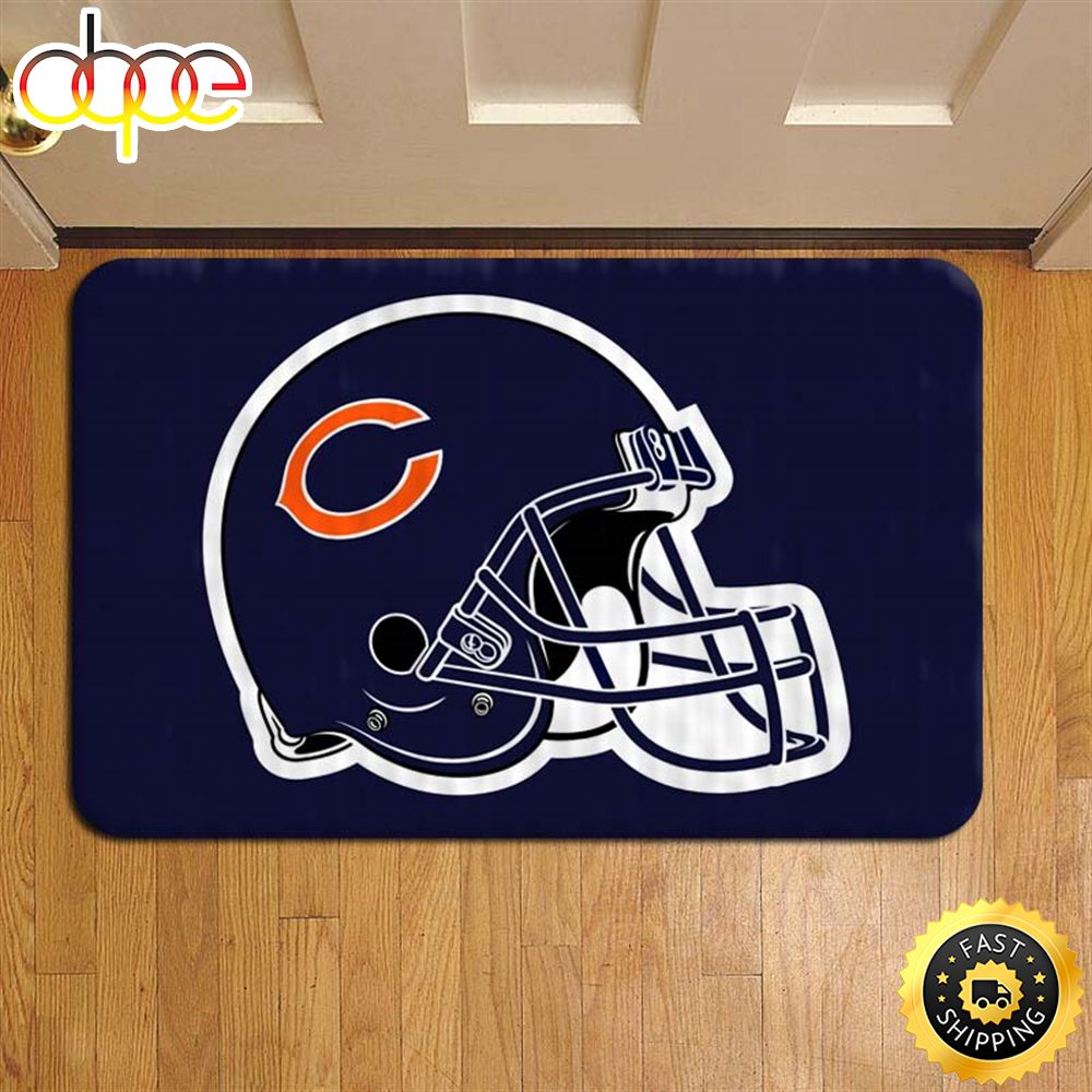 NFL_Football_Chicago_Bears_Door_Steps_Foot_Doormat_Rug_Mat
