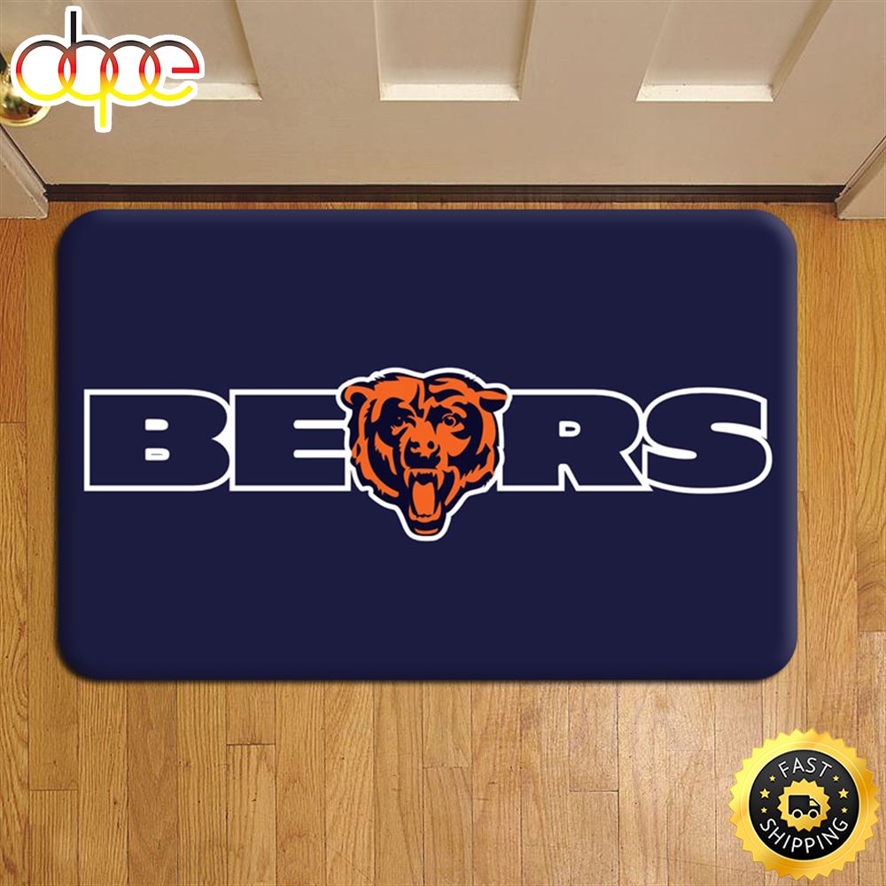 NFL_Football_Chicago_Bears_Rug_Doormat_Foot_Door_Mat_Steps