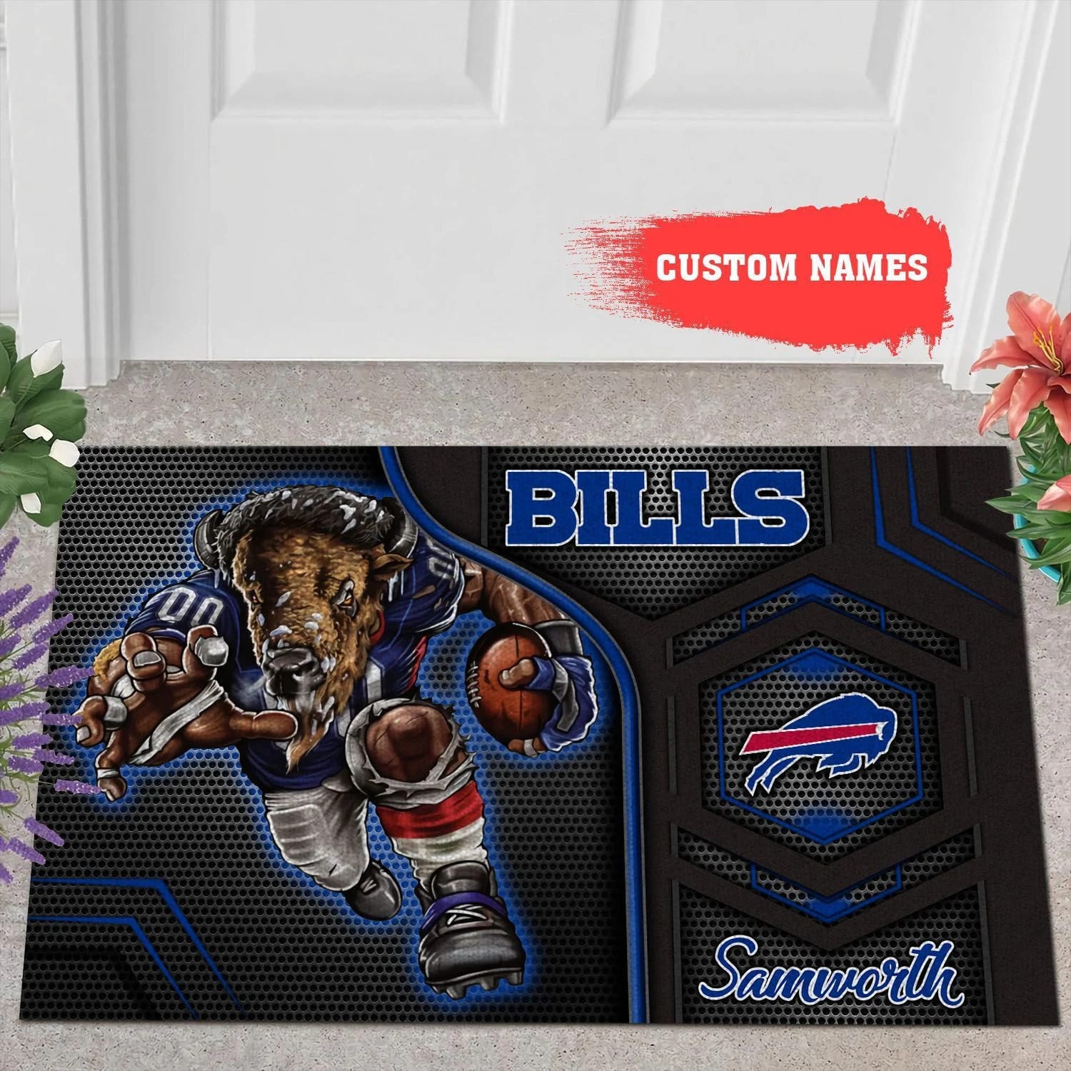 NFL_Personalized_Buffalo_Bills_Mascot_All_Over_Print_3d_Doormats_sxzynp