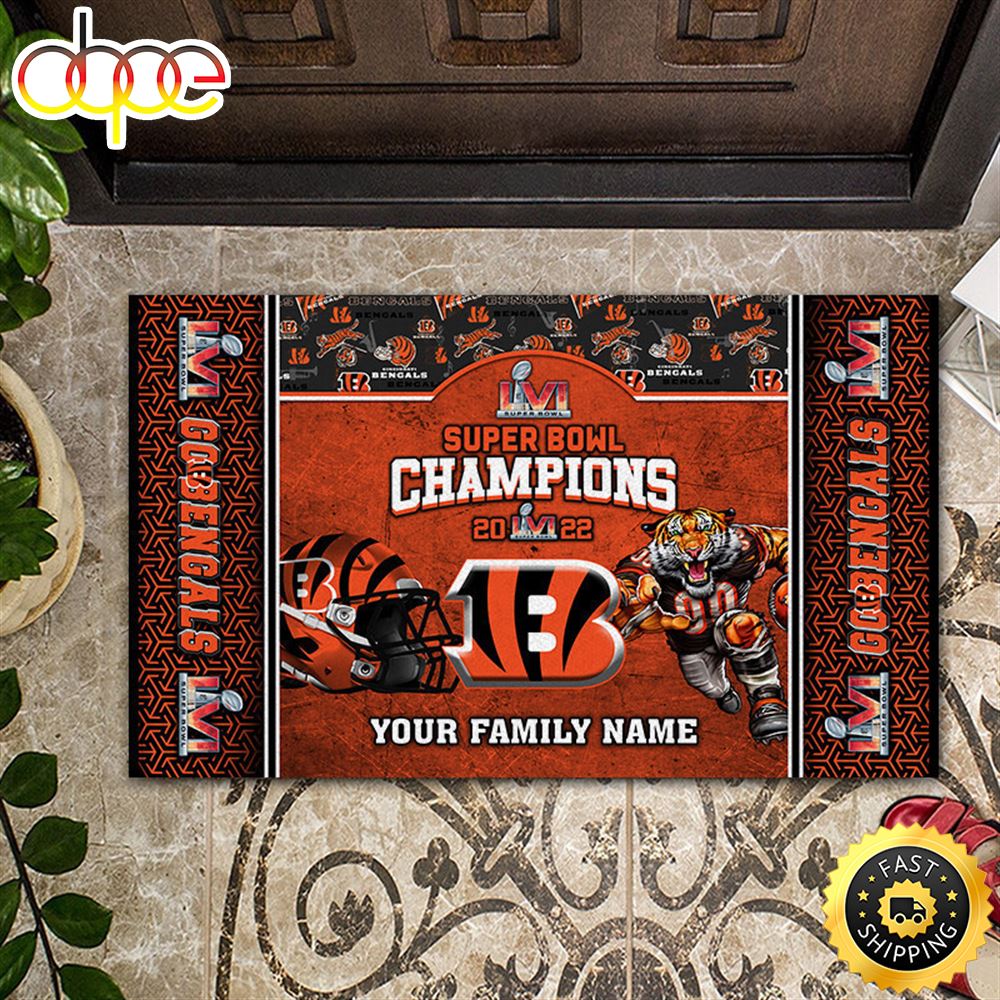 NFL_Personalized_Cincinnati_Bengals_2022_Super_Bowl_Champion_All_Over_Print_3d_Doormats_z27ysy