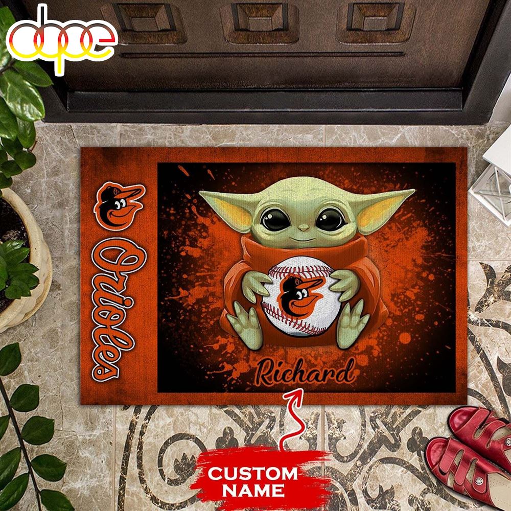 Personalized_Baltimore_Orioles_Baby_Yoda_All_Over_Print_3D_Doormats_u0hpnh
