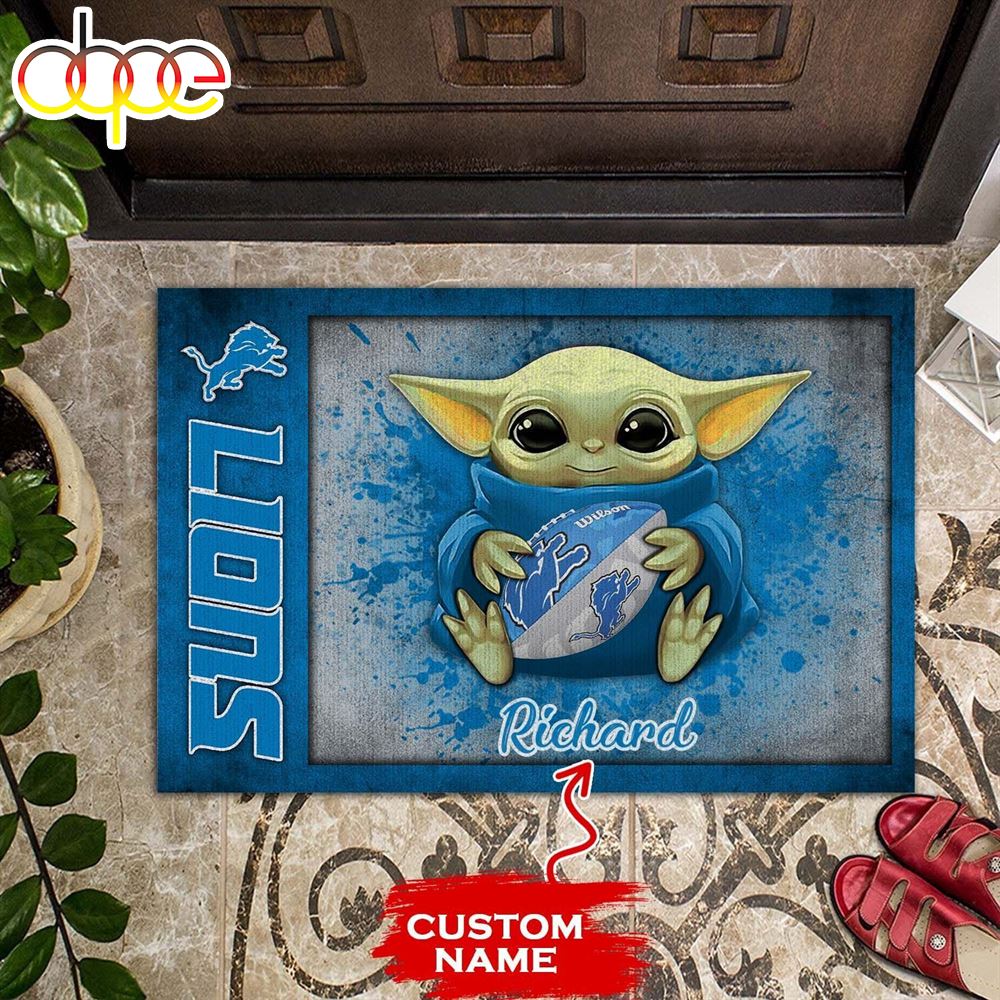 Personalized_Detroit_Lions_Baby_Yoda_All_Over_Print_3D_Doormats_Blue_qs844a