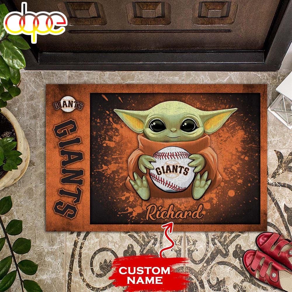 Personalized_San_Francisco_Giants_Baby_Yoda_All_Over_Print_3D_Doormats_h7gbgp