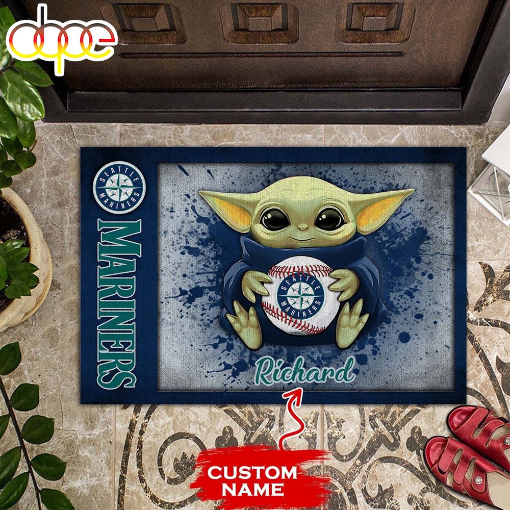 Personalized_Seattle_Mariners_Baby_Yoda_All_Over_Print_3D_Doormats_gvqqse