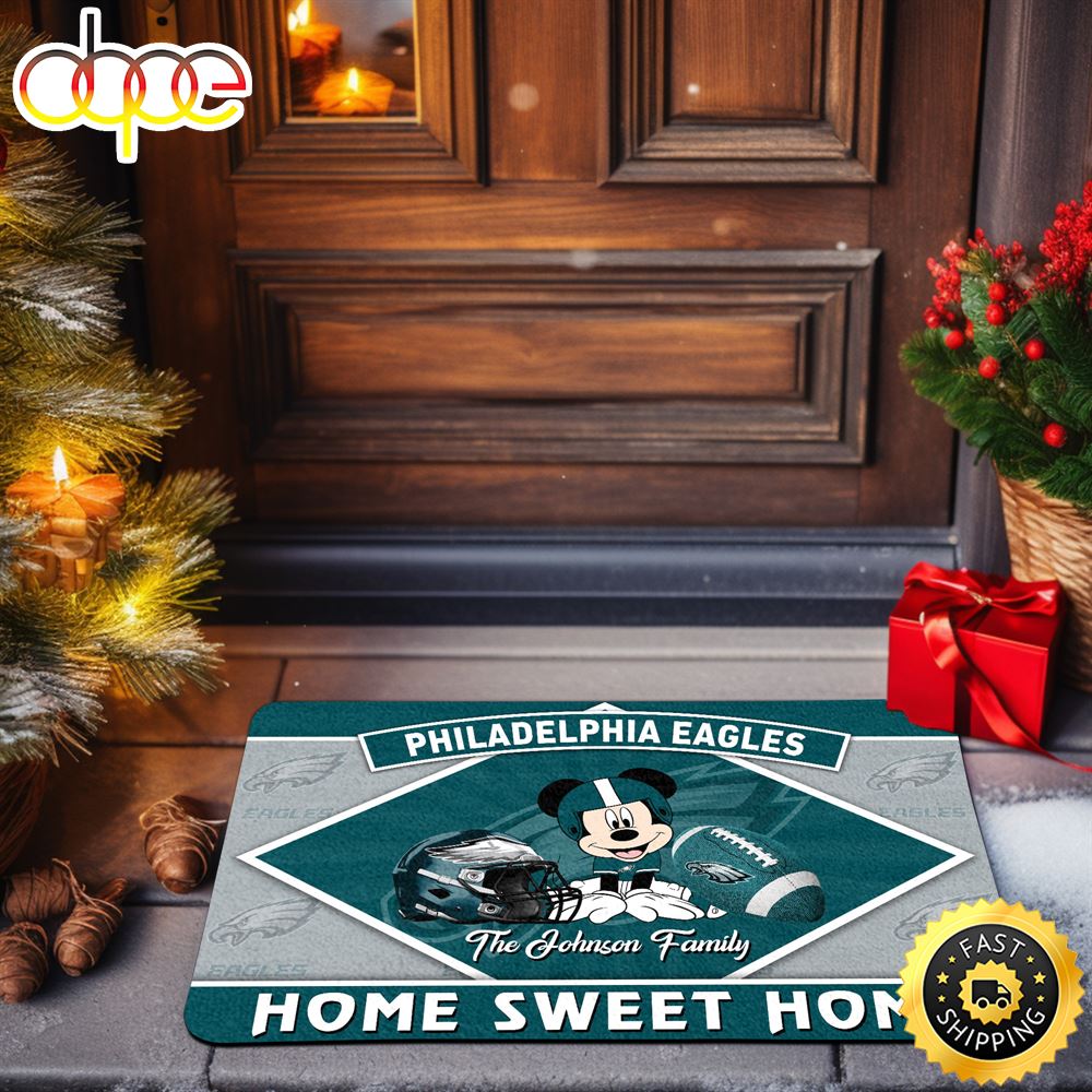 Philadelphia_Eagles_Doormat_Custom_Your_Family_Name_Sport_Team_And_Mickey_Mouse_NFL_Doormat_z9suag
