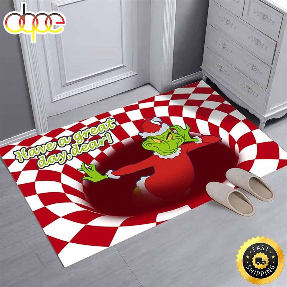 The_Grinch_Christmas_3D_Illusion_Doormat_Indoor_Outdoor