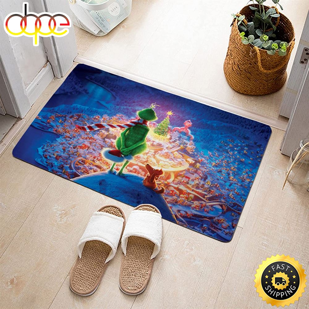 The_Grinch_Movie_Merry_Xmas_2022_The_Grinch_Christmas_Doormat